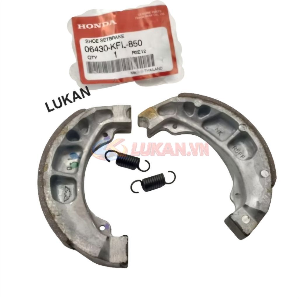 Cặp bố má phanh, thắng đùm DREAM, WAVE, FUTURE... zin Honda Thái 06430-KFL-850 - Ảnh 2