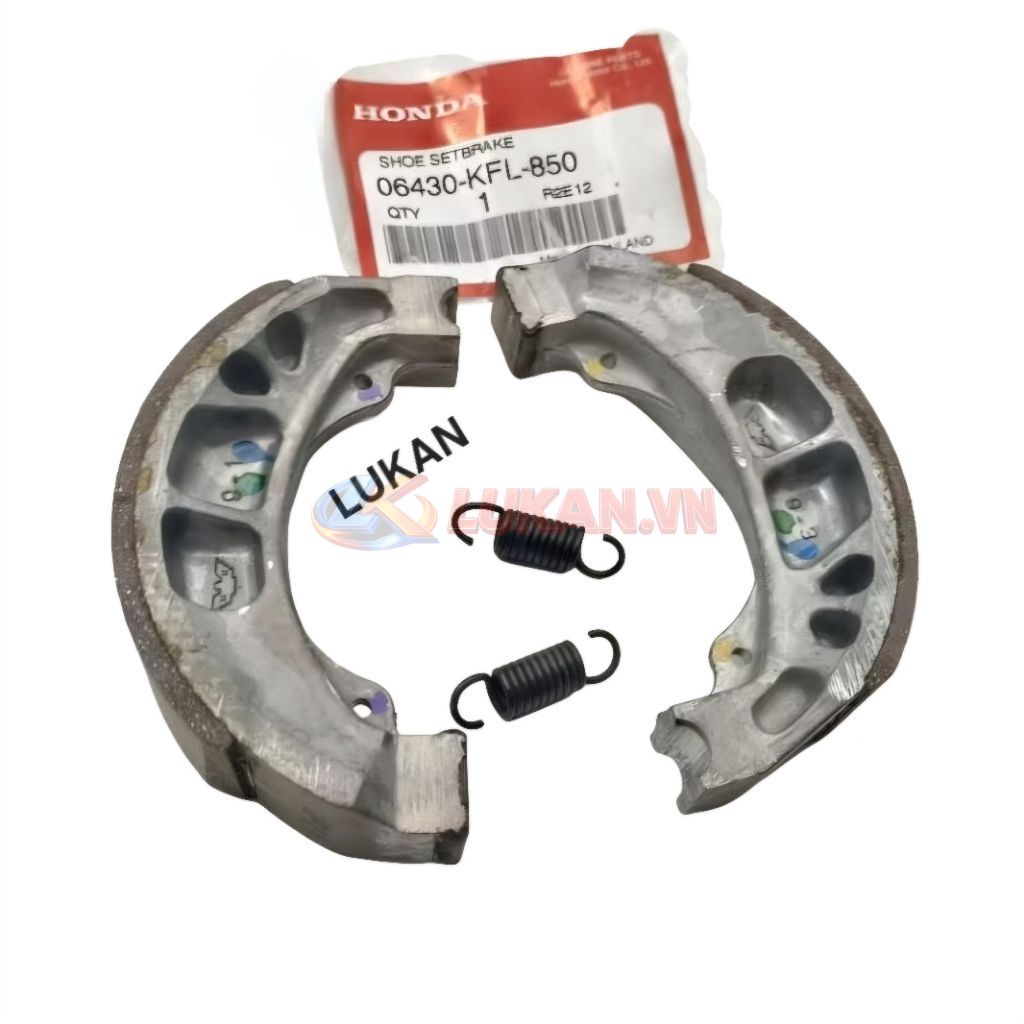 Cặp bố má phanh, thắng đùm DREAM, WAVE, FUTURE... zin Honda Thái 06430-KFL-850 - Ảnh 3