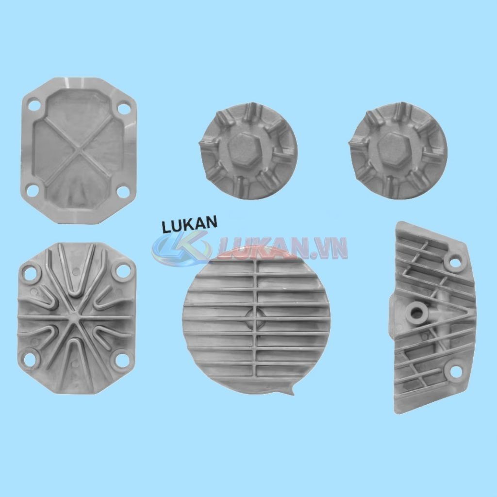 Bộ 5 nắp chụp đầu bò quylat sunfat DREAM, WAVE, FUTURE... tản nhiệt - Ảnh 4