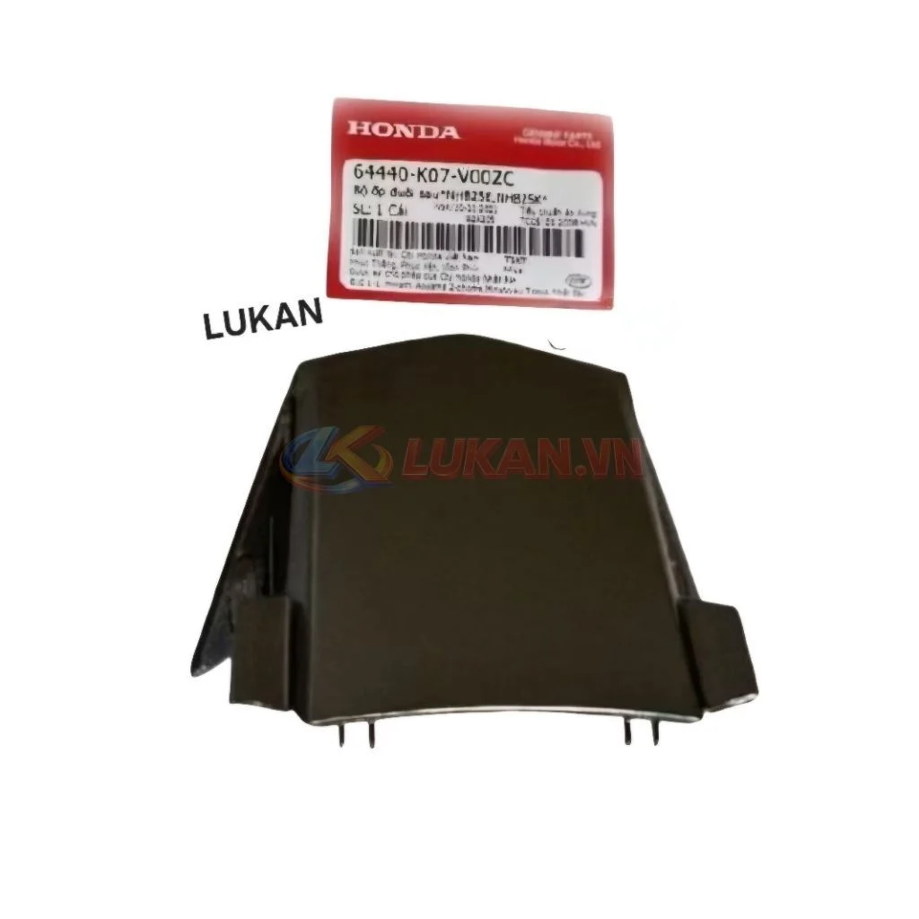 Nắp ốp võ nhựa đuôi rùa WAVE RSX 2012... Xám siêu nhân zin 64440-K07-V00ZC - Ảnh 4