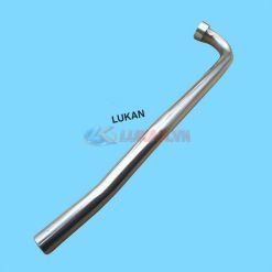 Cổ pô ống xã inox 201 xe WAVE A, ALPHA 110, BLADE...  phi 22