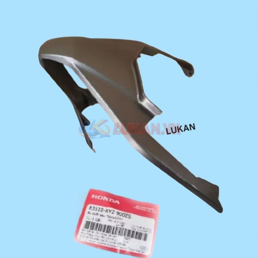Nắp ốp võ nhựa đuôi, mu rùa FUTURE MẬP 125 Xám zin 83510-KYZ-900ZS - Ảnh 3