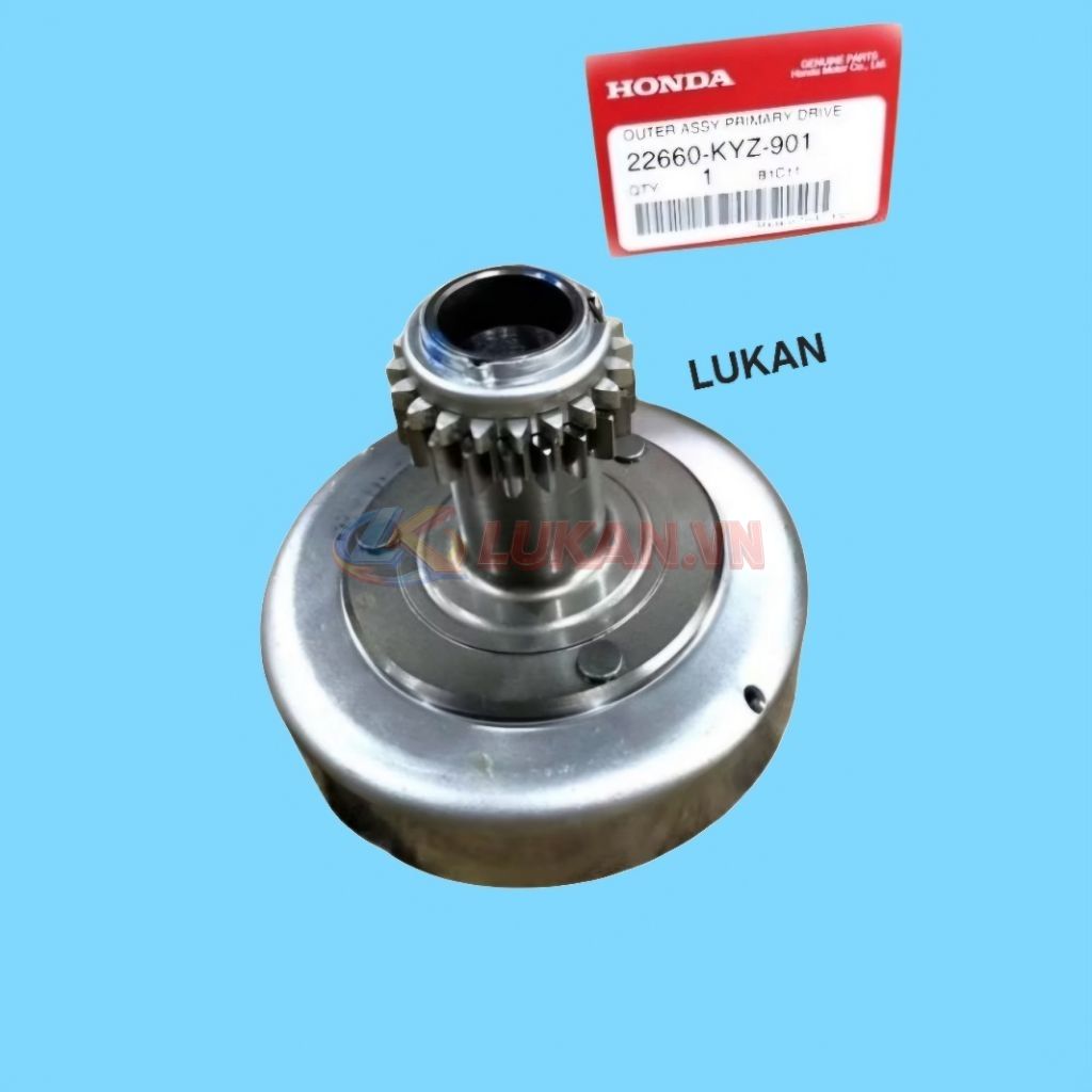 Nhông chuông nồi côn ba càng FUTURE MẬP, LED 125... zin Honda 22660-K73-T61, 22660-KYZ-901 - Ảnh 2