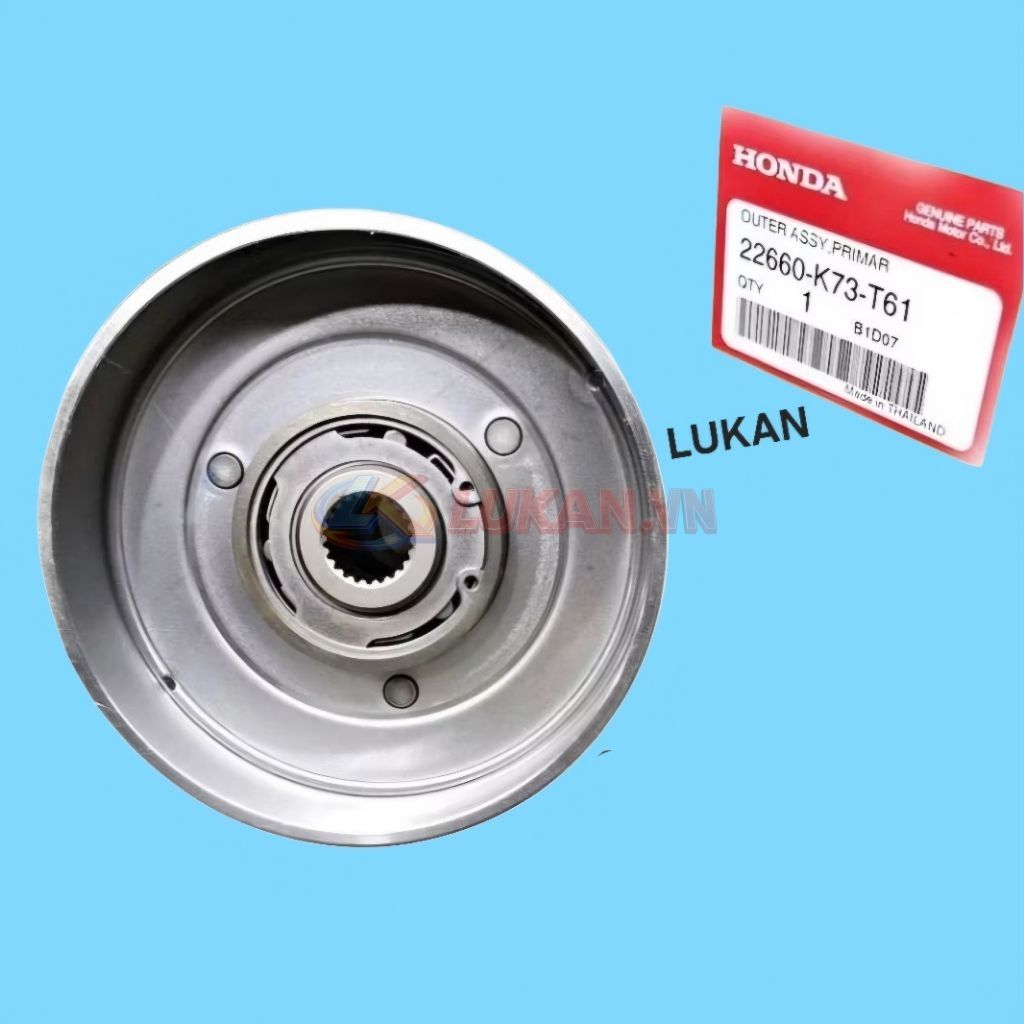 Nhông chuông nồi côn ba càng FUTURE MẬP, LED 125... zin Honda 22660-K73-T61, 22660-KYZ-901 - Ảnh 5