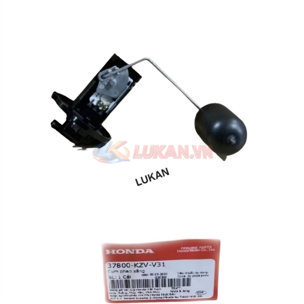 Mạch phao báo thùng bình xăng Super DREAM 110... zin Honda 37800-KZV-V31 - Ảnh 2