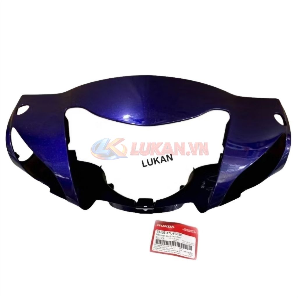 Nhựa ốp võ đầu đèn trước WAVE A, ALPHA 100.... Xanh mực tím, bàn thờ zin - Ảnh 3