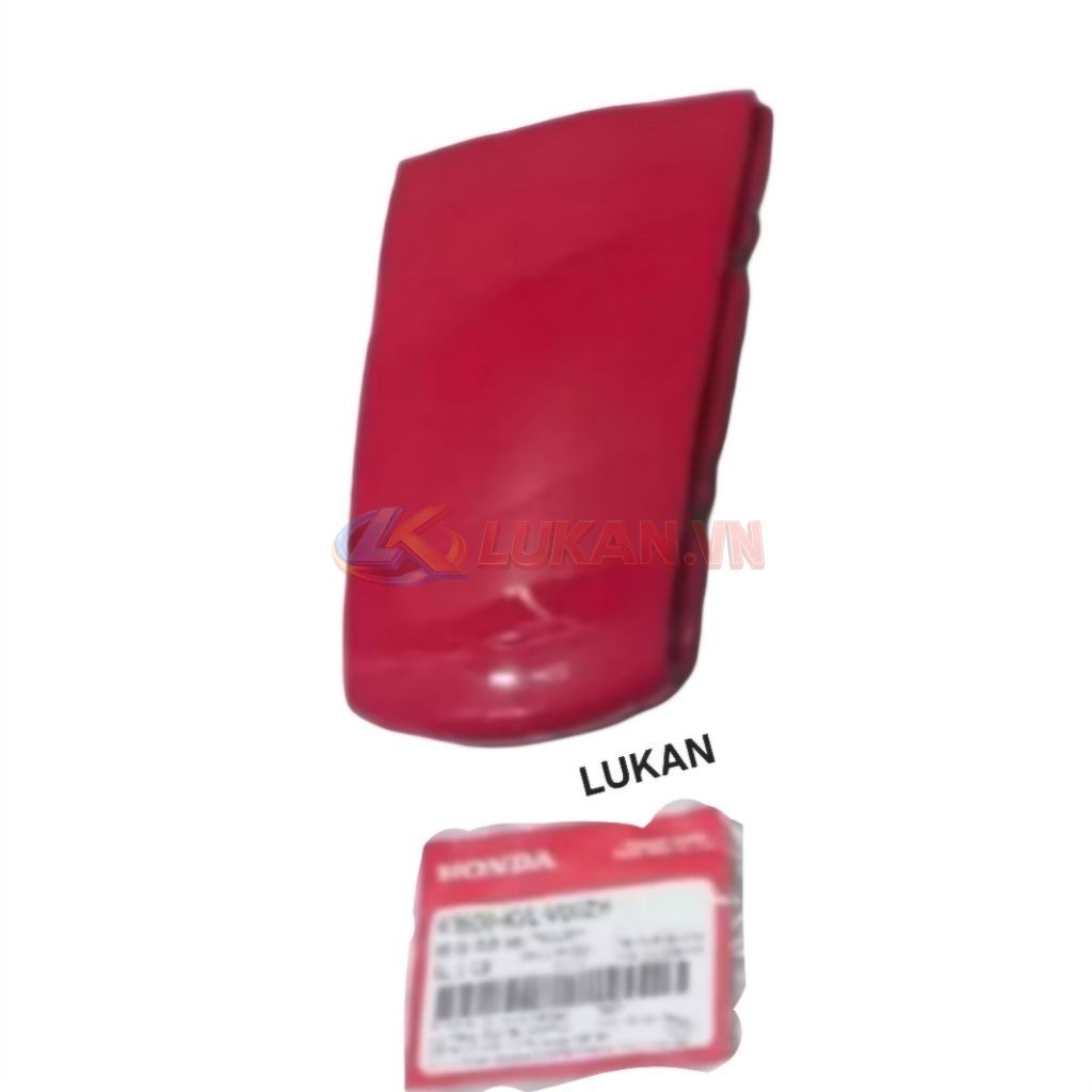 Nắp ốp võ nhựa đuôi, mu rùa FUTURE X 125 Đỏ đô zin Honda - Ảnh 3