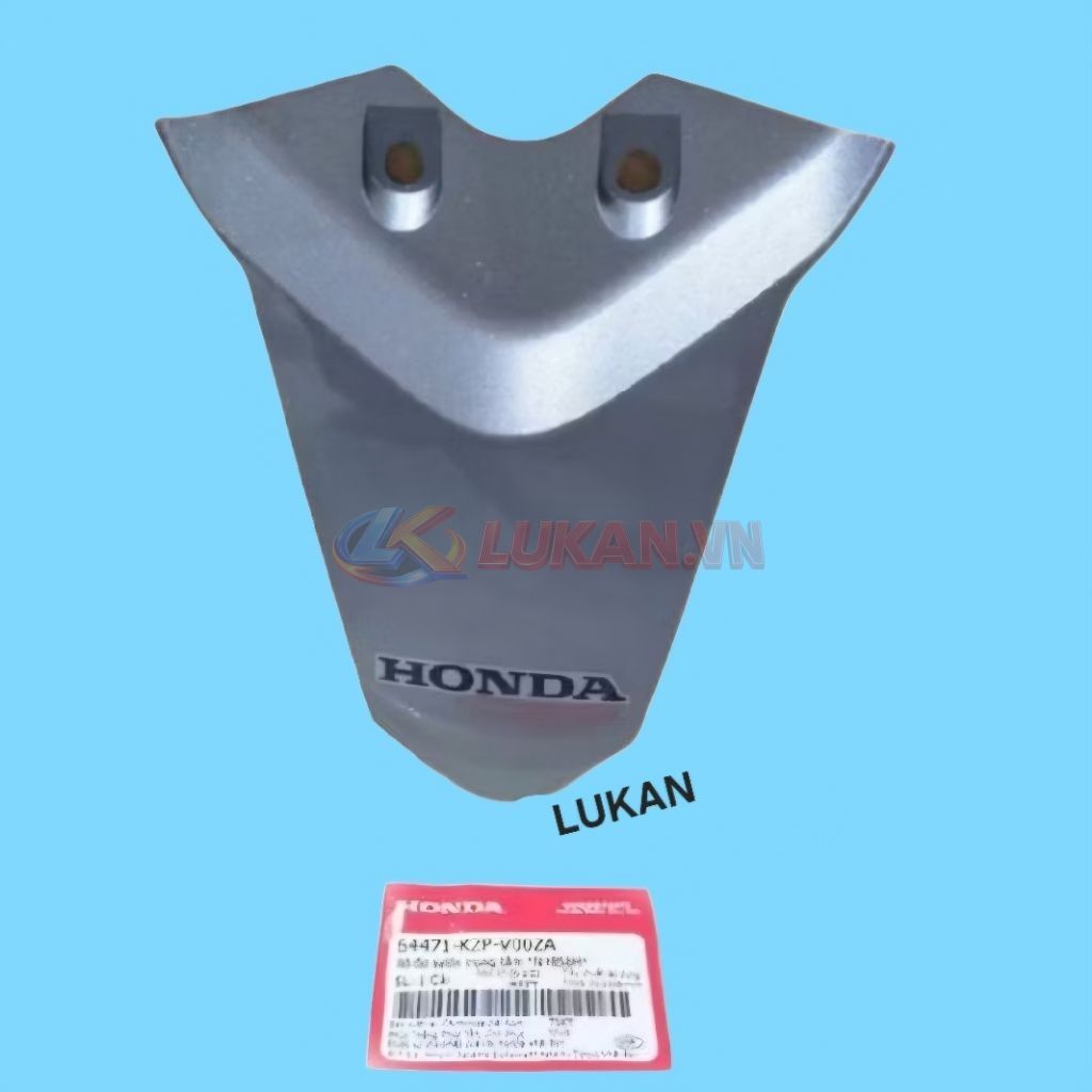 Nắp ốp võ nhựa đuôi, mu rùa WINNER X V3 2022-2024.... Xám zin 64471-K2P-V00ZA - Ảnh 3