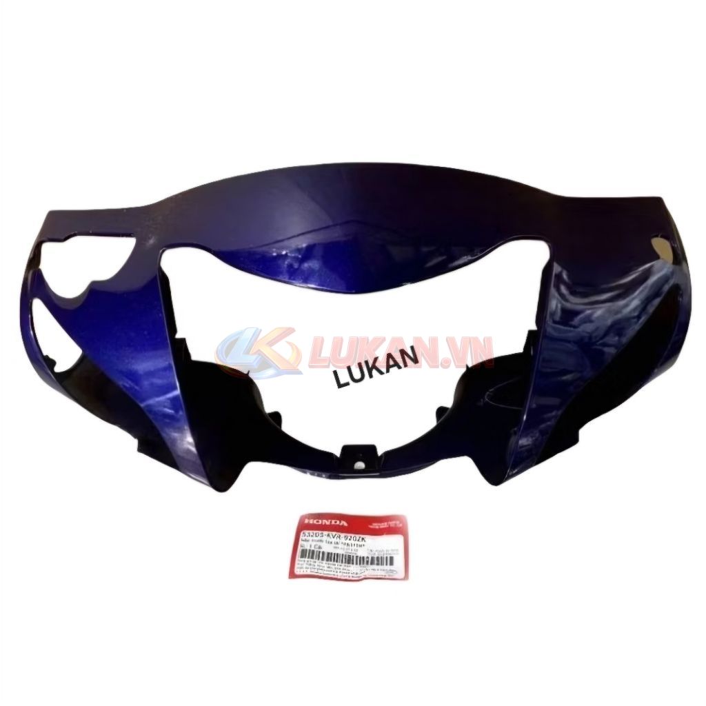 Nhựa ốp võ đầu đèn trước WAVE RS, S100, RSX.... Xanh mực đĩa zin - Ảnh 3