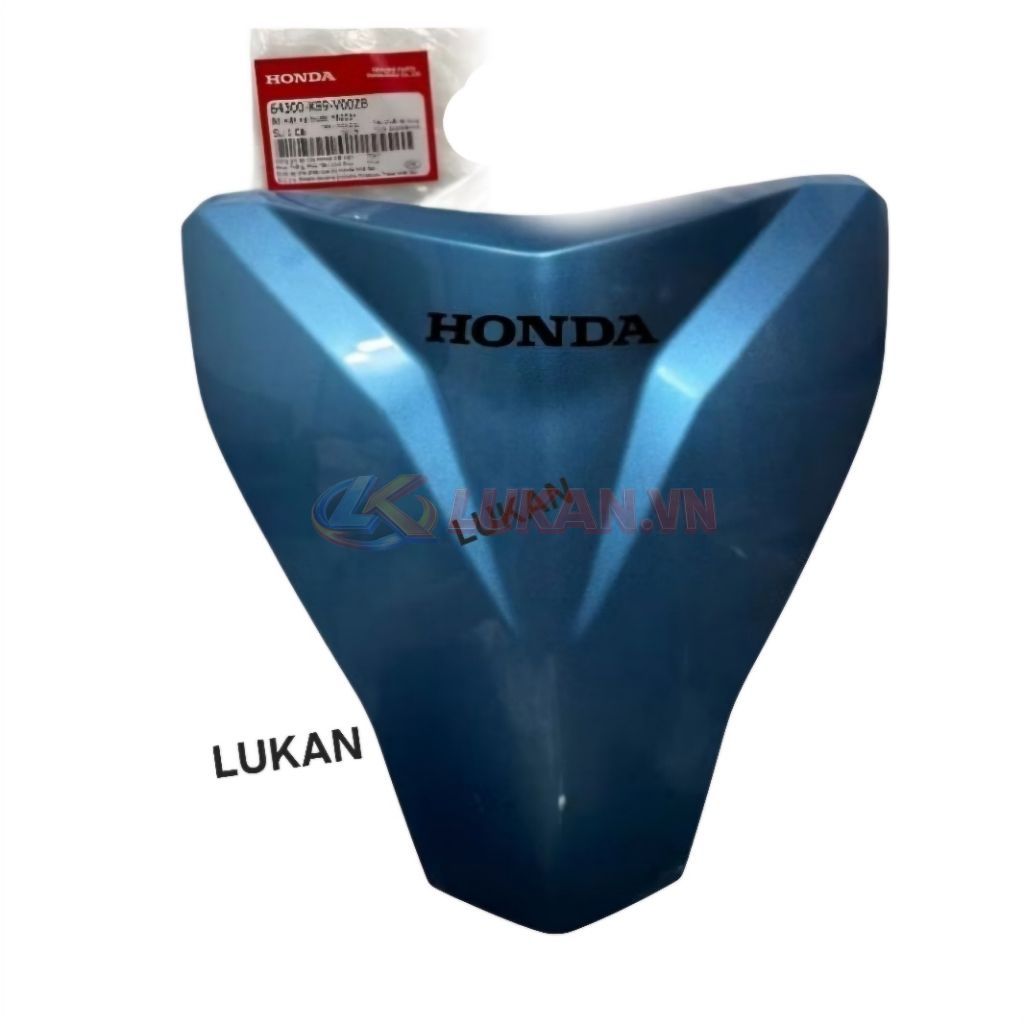 Nhựa ốp mặt nạ trước xe WAVE A, ALPHA 110 Xanh ngọc zin 64300-K89-V00ZB - Ảnh 2