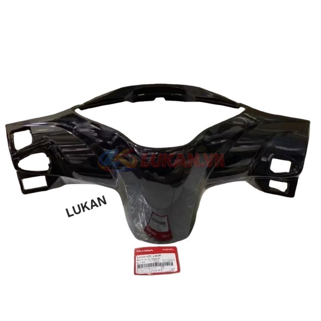 Nhựa ốp võ đầu, bợ cổ gáy FUTURE LED 125 Đen bóng zin Honda