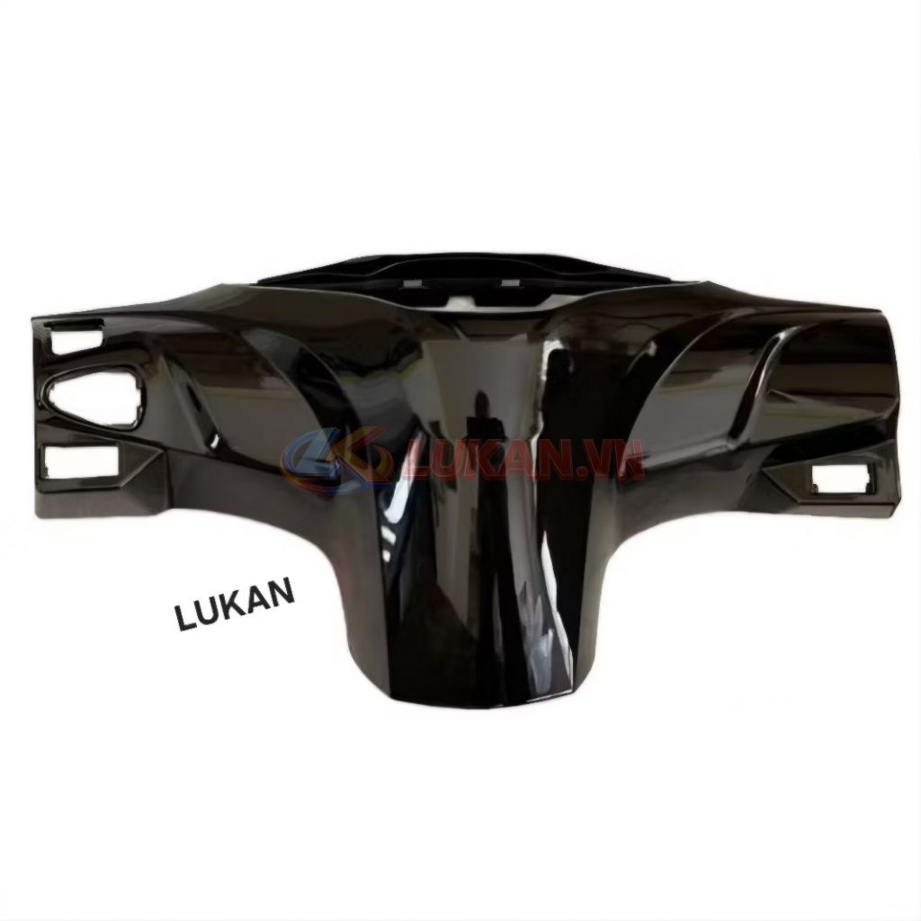 Nhựa ốp võ đầu, bợ cổ gáy FUTURE LED 125 Đen bóng zin Honda - Ảnh 3