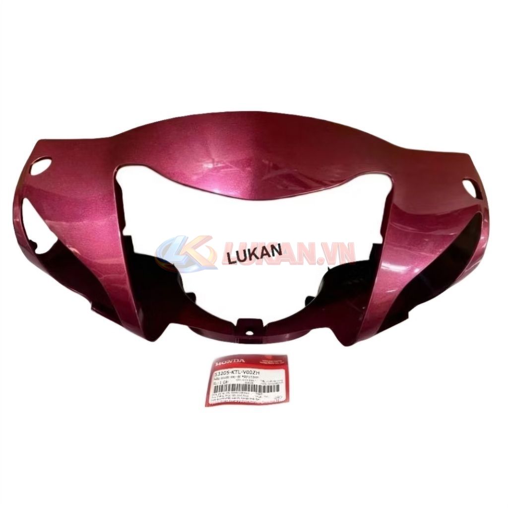 Nhựa ốp võ đầu đèn trước WAVE A, ALPHA 100... Hồng, bàn thờ zin - Ảnh 3