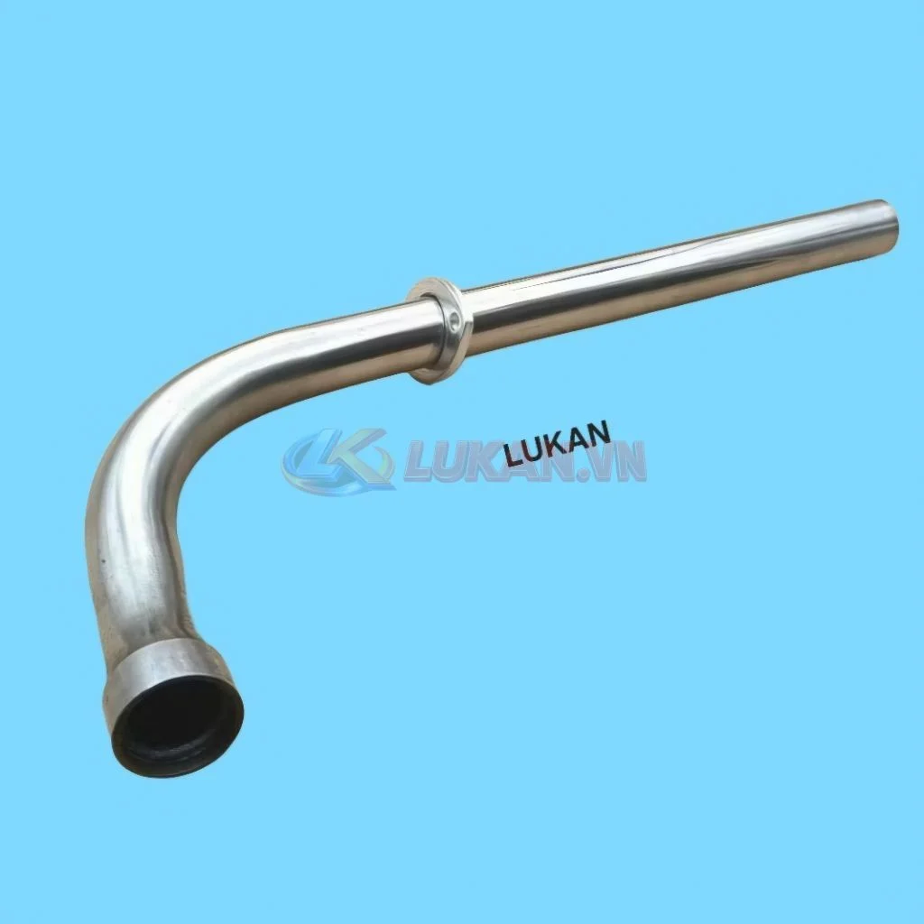 Cổ pô ống xã inox 304 xe 67 phi lỗ 27 - Ảnh 3