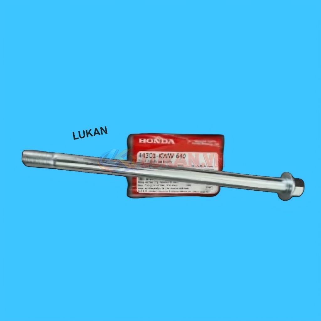 Trục cốt đùm bánh trước FUTURE MẬP, LED, WAVE 125... zin 44301-KWW-640 - Ảnh 2