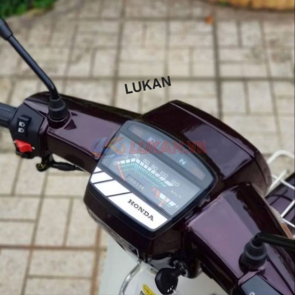 Mặt kính đồng hồ xe DREAM Thái zin Honda. công tơ mét 37211-GN5-901 - Ảnh 4