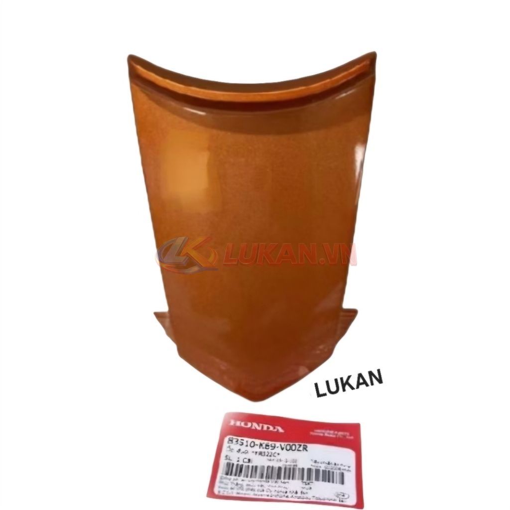 Nắp ốp võ nhựa đuôi, mu rùa WAVE A, ALPHA 110.... Cam zin 83510-K89-V00ZR - Ảnh 4