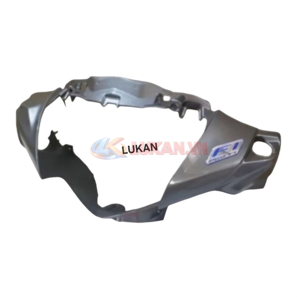 Nhựa ốp võ đầu đèn trước FUTURE MẬP 125 Xám, bàn thờ zin Honda - Ảnh 2