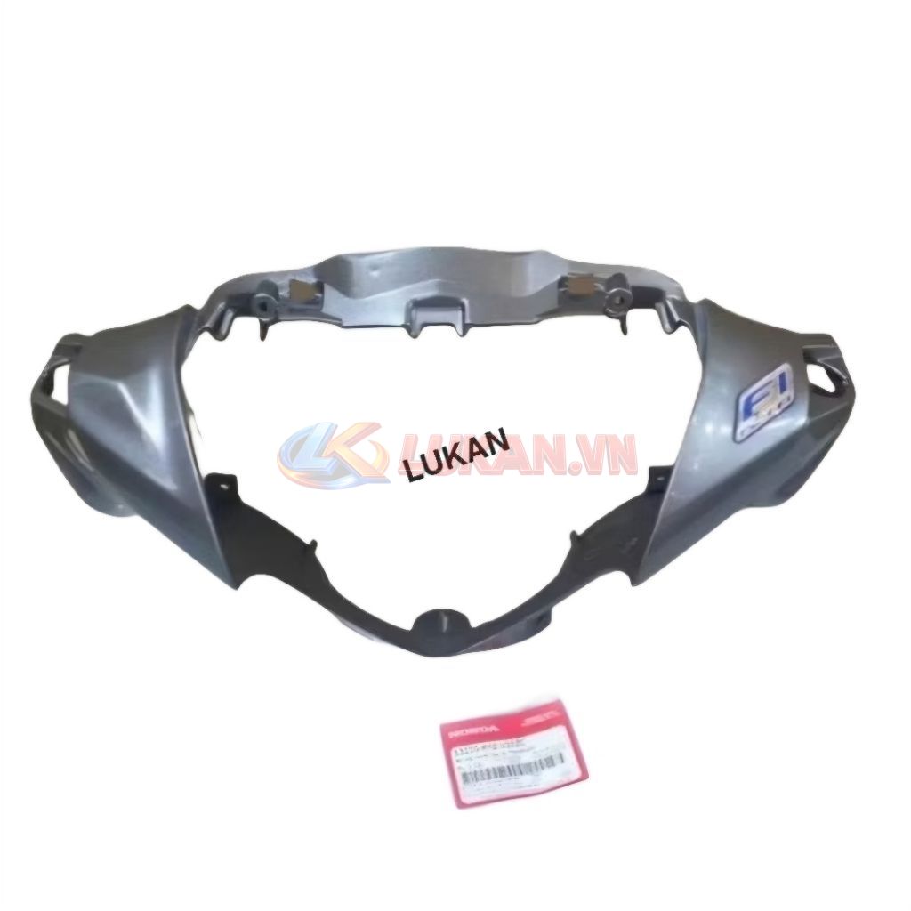 Nhựa ốp võ đầu đèn trước FUTURE MẬP 125 Xám, bàn thờ zin Honda - Ảnh 5