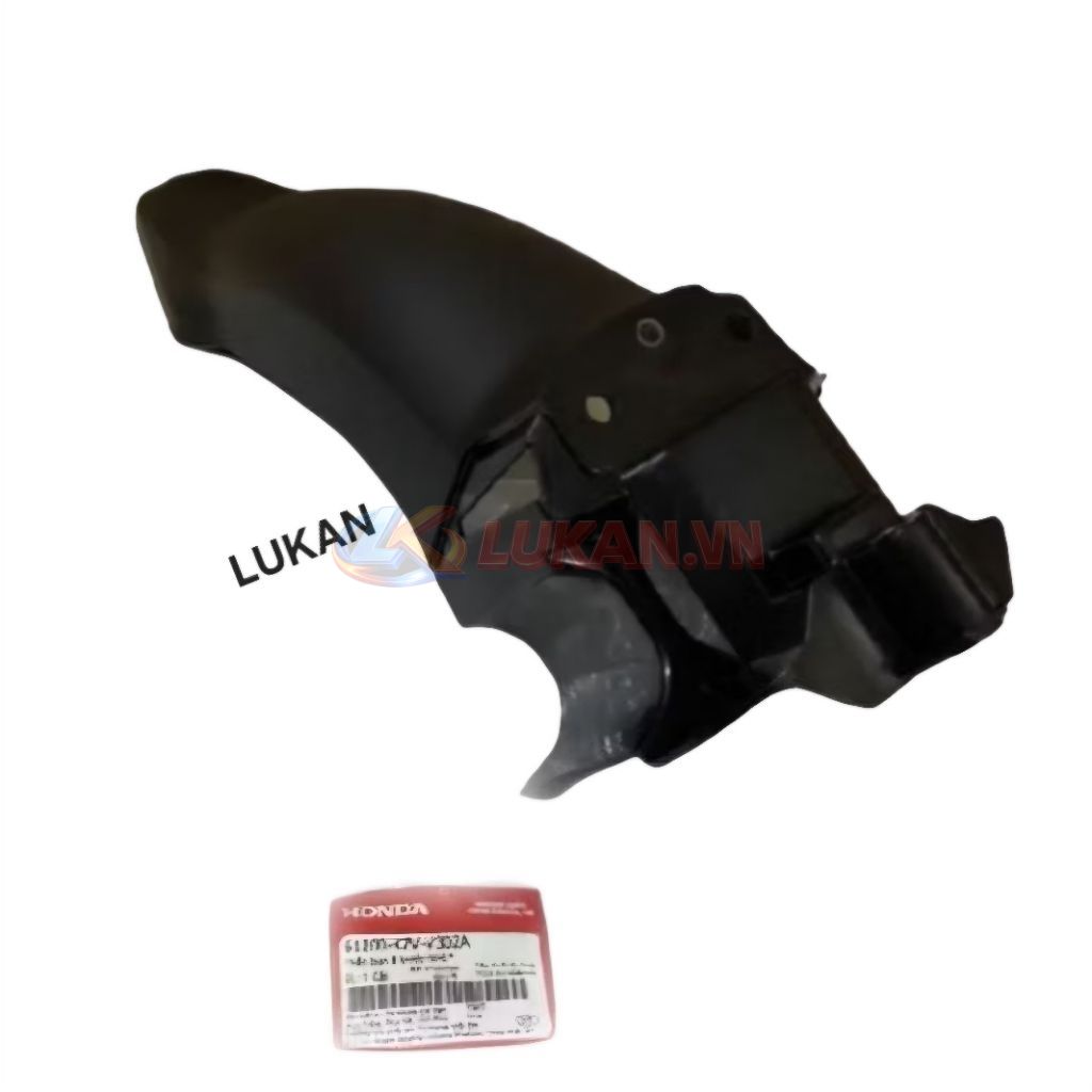 Nhựa nhám, dè B chắn bùn trước Super DREAM 110 zin Honda 161200-KZV-V30ZA - Ảnh 3