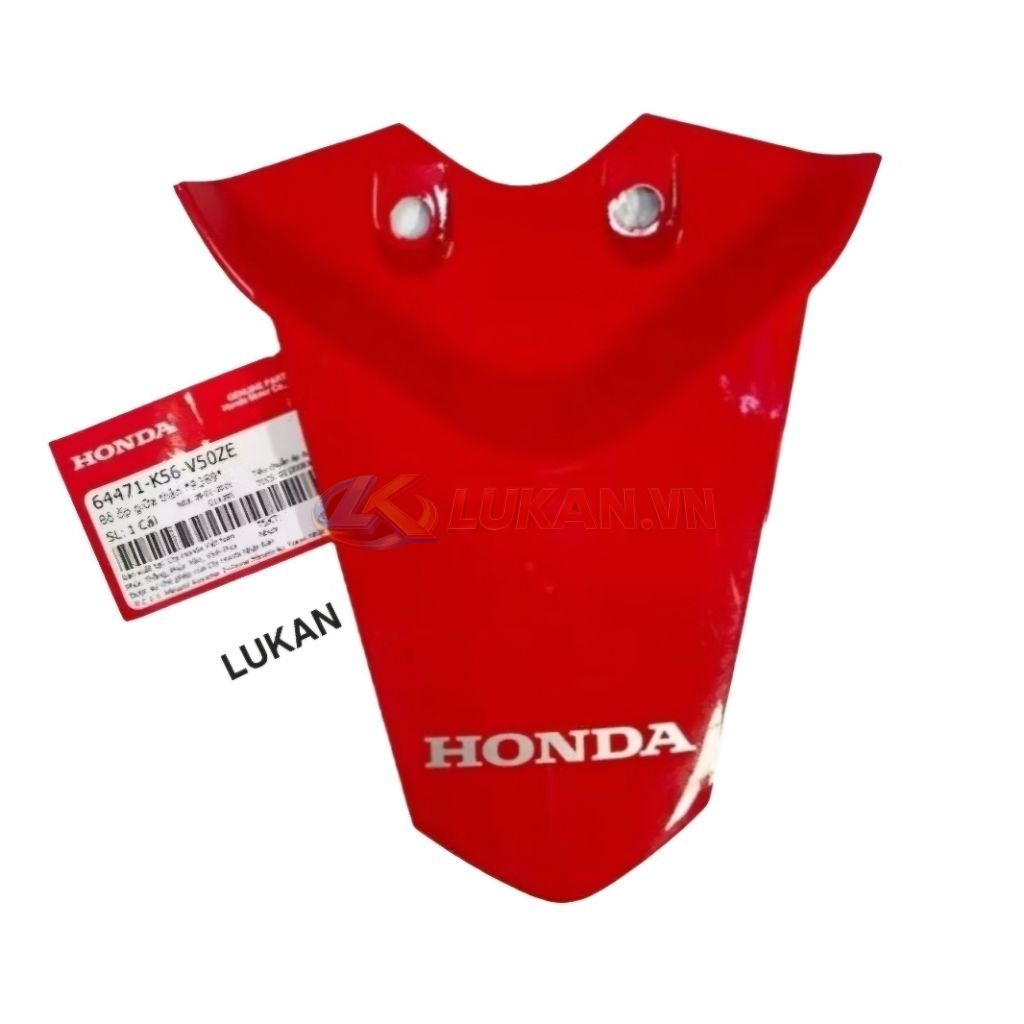 Nắp ốp võ nhựa đuôi rùa WINNER X, RS 150 V2, V3 đỏ zin Honda 64771-K56-V50ZE - Ảnh 4