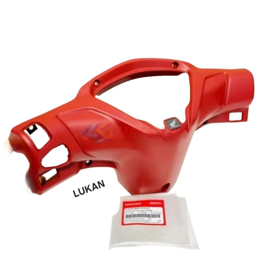 Ốp nhựa đầu, bợ cổ gáy xe WAVE RSX 2020.... Đỏ nhám zin Honda - Ảnh 4
