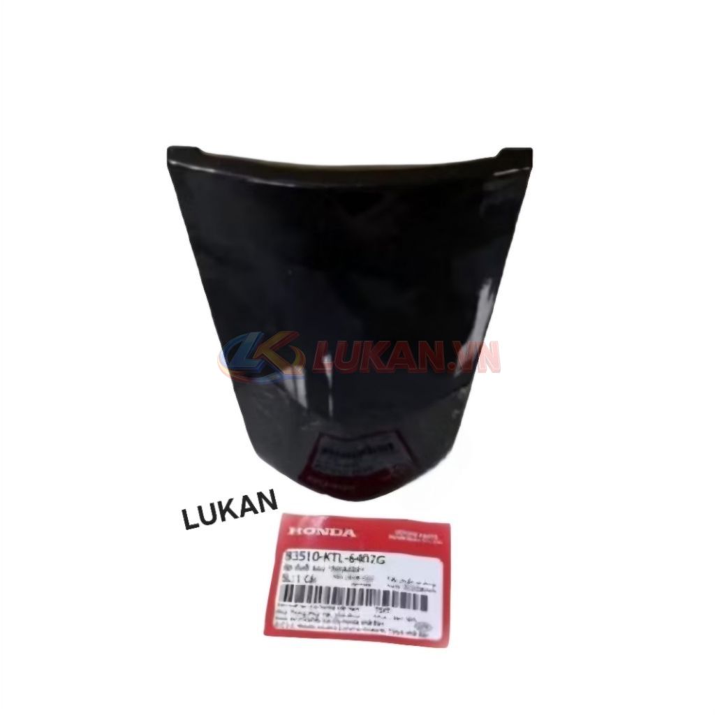 Nắp ốp nhựa đuôi, mu rùa WAVE A, ALPHA, RS, S100.... Đen zin Honda 83510-KTL-640ZG - Ảnh 2