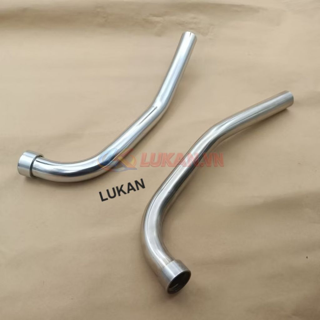 Cổ pô ống xã sắt, inox xe DREAM phi lỗ 25 - Ảnh 3