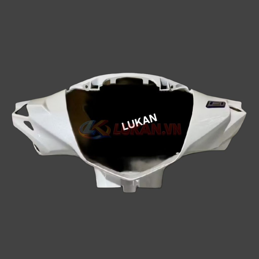Nhựa ốp võ đầu đèn trước xe FUTURE LED 125 Trắng, bàn thờ zin Honda - Ảnh 3