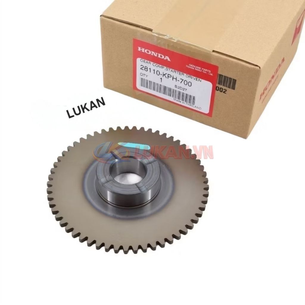 Bánh răng, nhông đề khởi động lớn FUTURE 2, NEO 125... zin 28110-KPH-700 - Ảnh 3