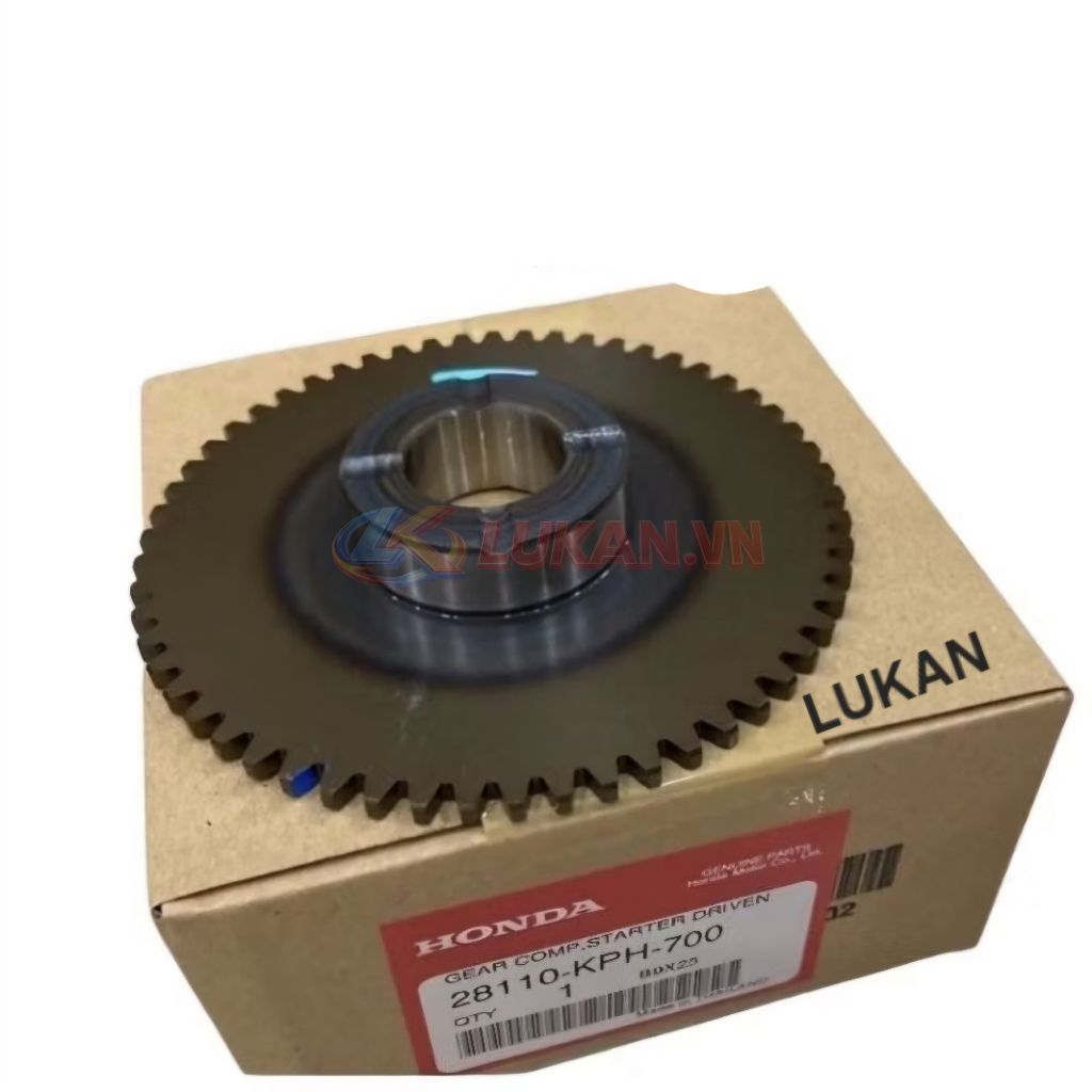 Bánh răng, nhông đề khởi động lớn FUTURE 2, NEO 125... zin 28110-KPH-700 - Ảnh 2