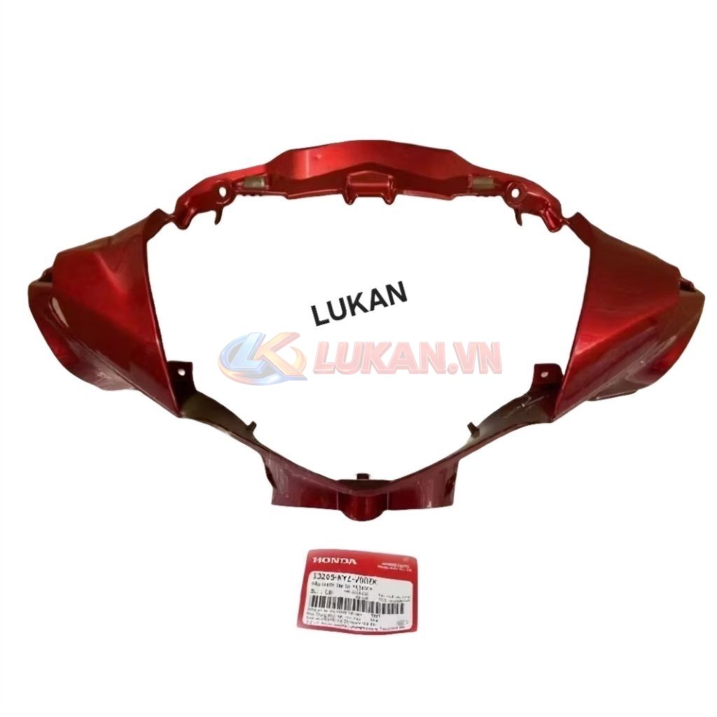 Nhựa ốp võ đầu đèn trước FUTURE MẬP 125 Đỏ bóng zin Honda - Ảnh 2