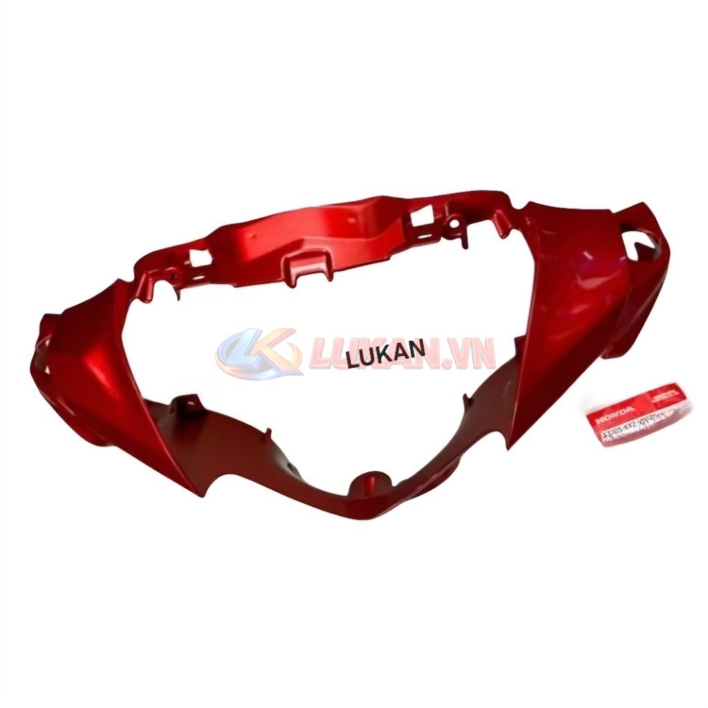 Nhựa ốp võ đầu đèn trước FUTURE MẬP 125 Đỏ bóng zin Honda - Ảnh 4