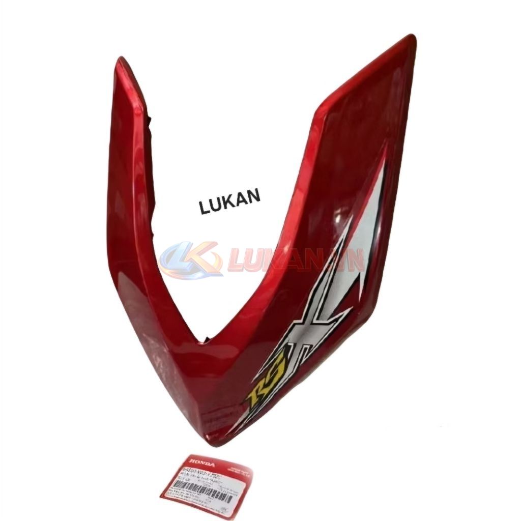 Nhựa chữ V, mặt nạ trước xe WAVE RSX 2009-2011.... Đỏ zin Honda - Ảnh 4