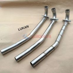Cổ pô ống xã inox 201, 304 WAVE A, ALPHA 110, BLADE... phi lỗ 27