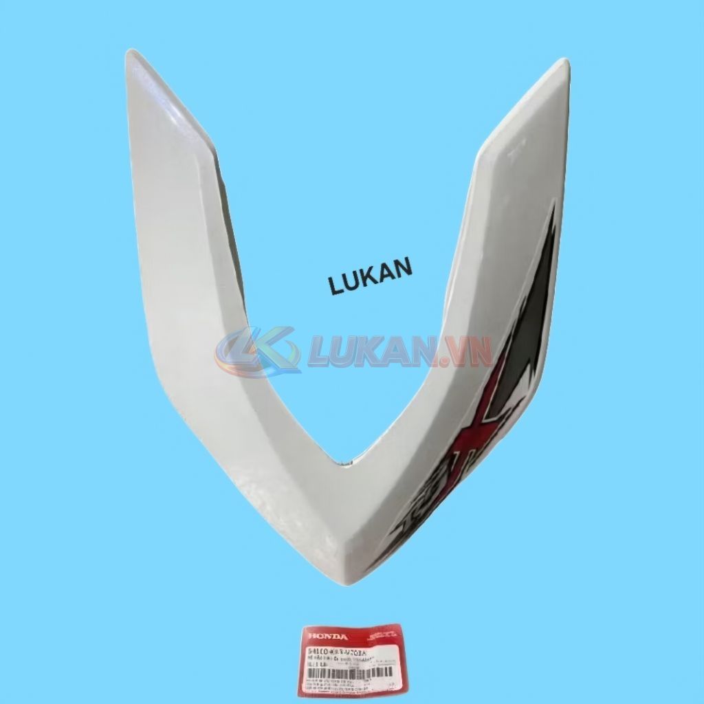 Nhựa chữ V mặt nạ trước xe WAVE RSX 2009-2011.... Trắng zin Honda - Ảnh 4