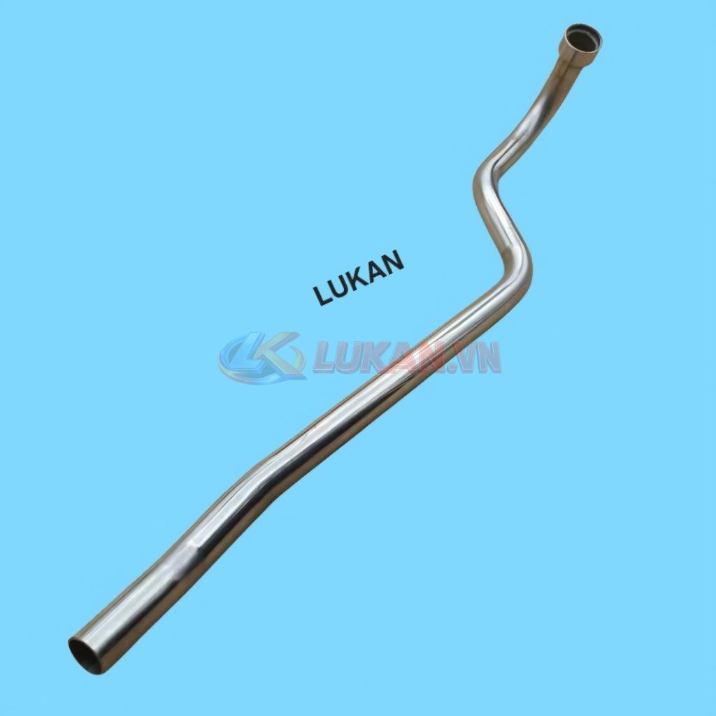Cổ pô ống xã inox 201 dài xe WAVE S110, RSX... phi lỗ 22