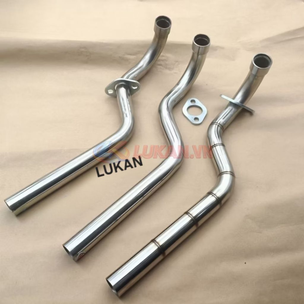 Cổ pô ống xã inox 201, 304 xe WAVE S110, RS, RSX... phi lỗ 27 - Ảnh 4