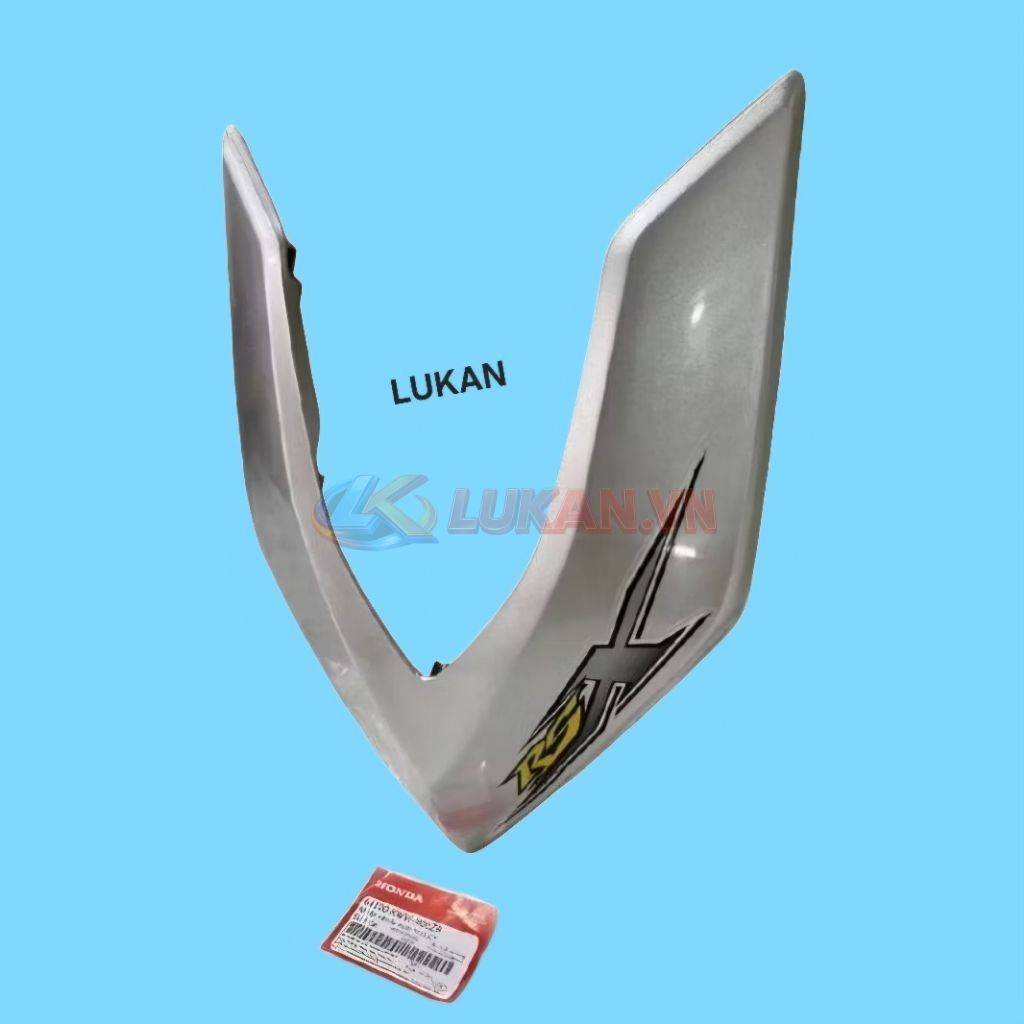 Nhựa chữ V, mặt nạ trước xe WAVE RSX 2009-2011.... Bạc zin Honda - Ảnh 2