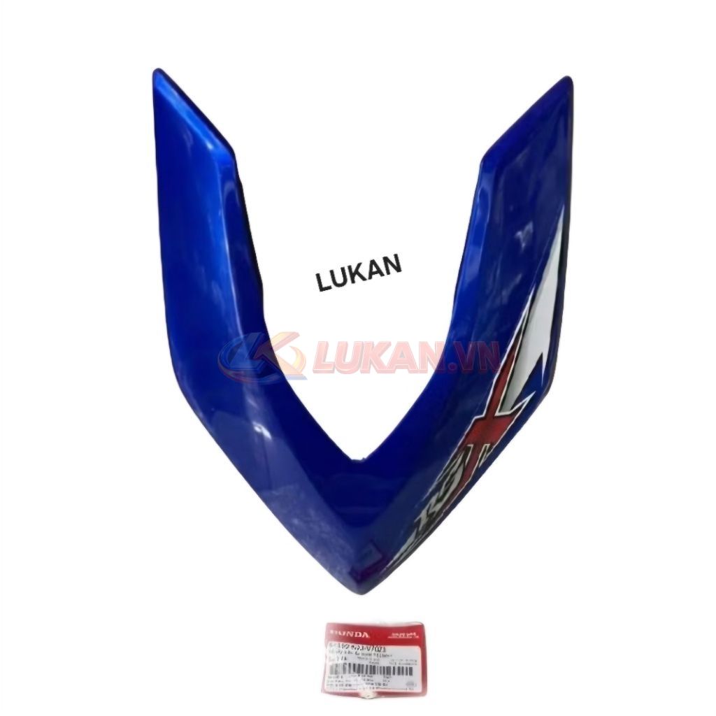 Nhựa chữ V, mặt nạ trước WAVE RSX 2009-2011.... Xanh zin Honda - Ảnh 2