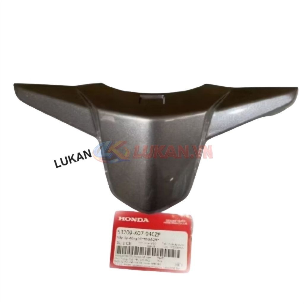 Nắp ốp nhựa viền đồng hồ, bợ cổ WAVE RSX 2012.... Xám siêu nhân zin 53209-K07-940ZF - Ảnh 3