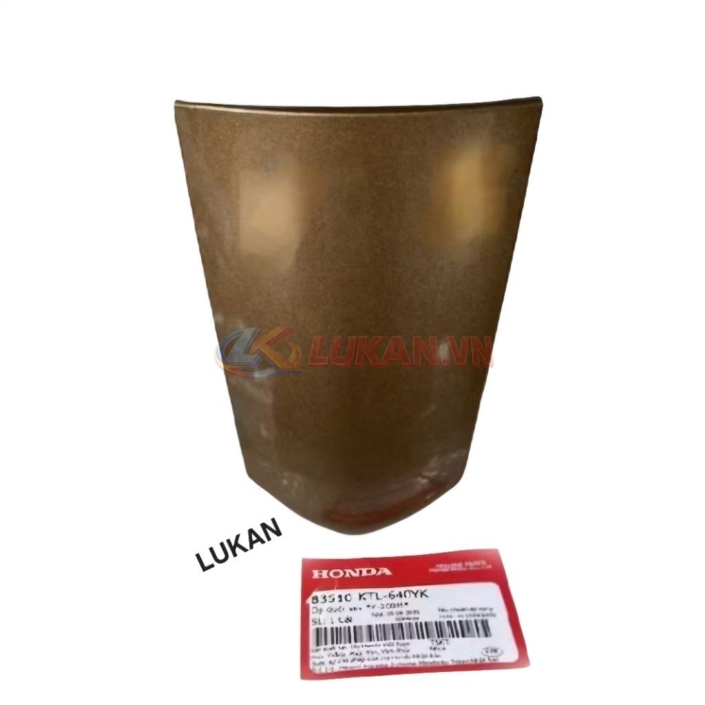 Nắp ốp võ nhựa đuôi rùa WAVE A, ALPHA 100.... Vàng đồng zin Honda - Ảnh 4