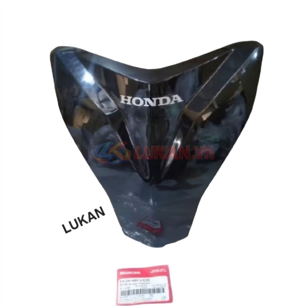Nhựa ốp mặt nạ trước xe WAVE A, ALPHA 110... Đen zin Honda - Ảnh 4