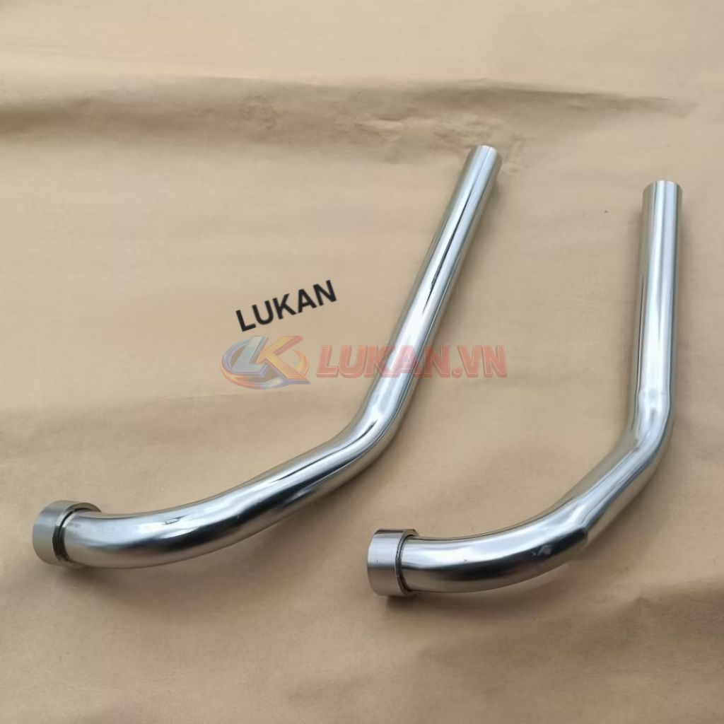 Cổ pô ống xã sắt xi xe CUB 50, 81, 82, 86... phi lỗ 25 - Ảnh 2