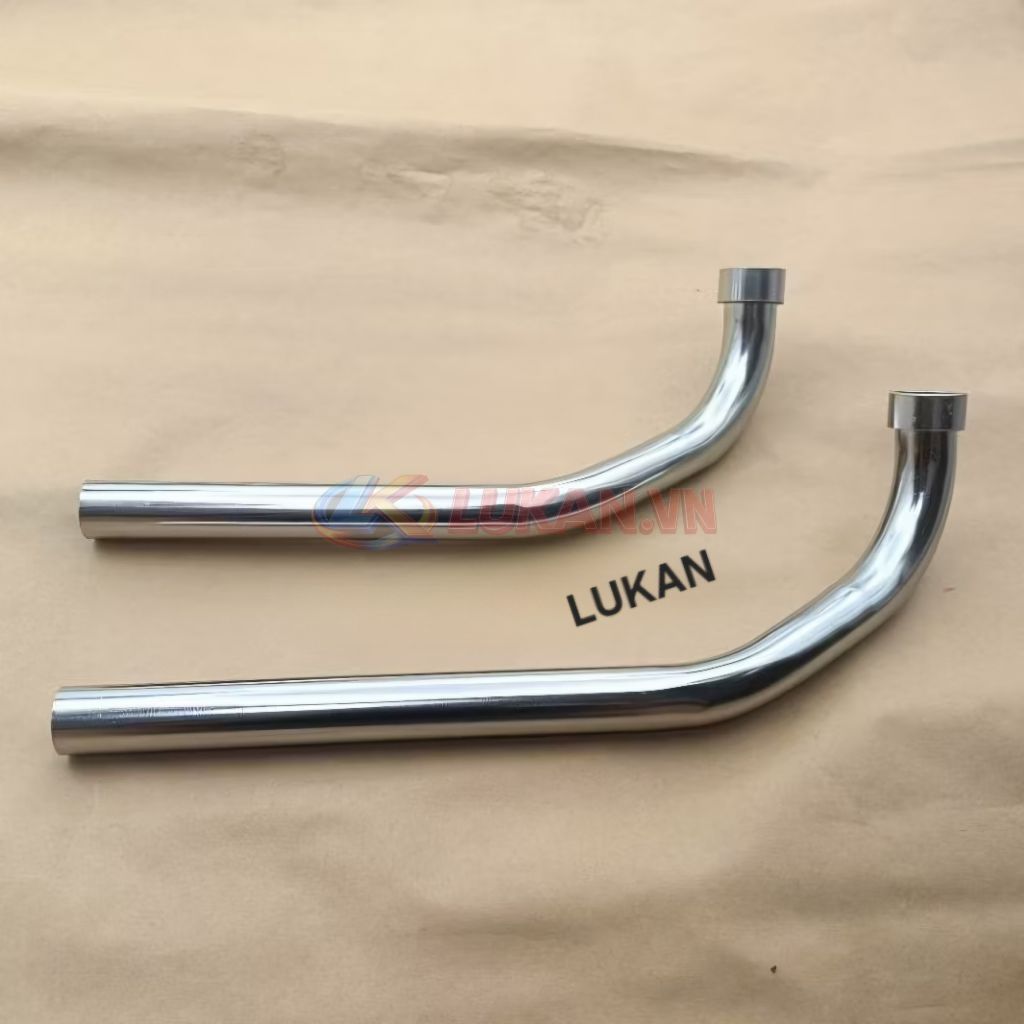 Cổ pô ống xã sắt xi xe CUB 50, 81, 82, 86... phi lỗ 25 - Ảnh 3
