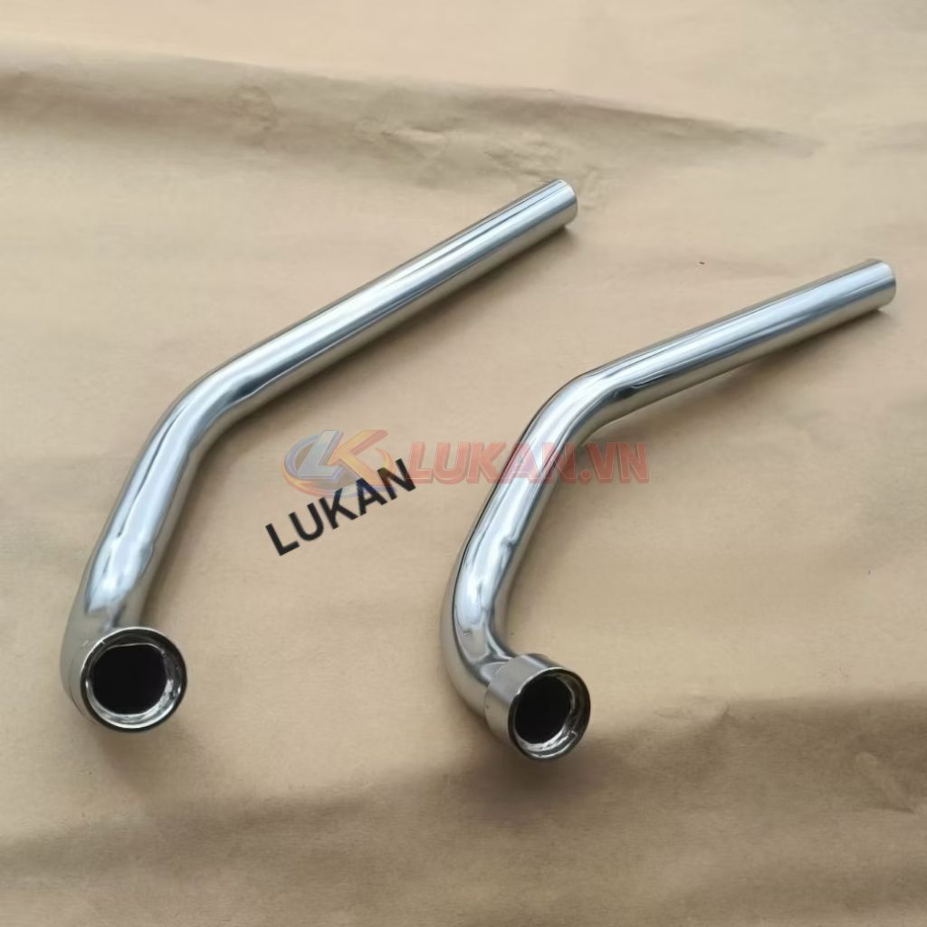 Cổ pô ống xã sắt xi xe CUB 50, 81, 82, 86... phi lỗ 25 - Ảnh 4