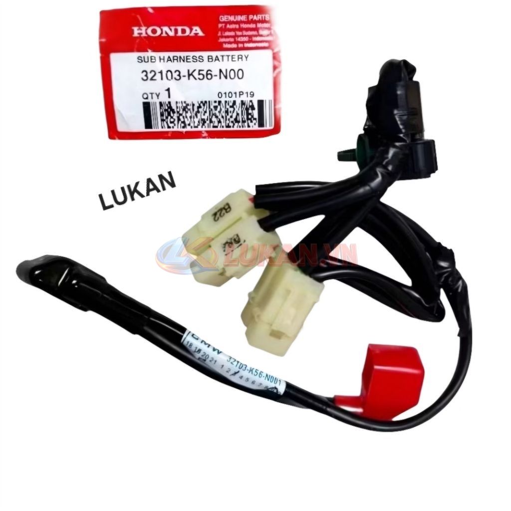 Dây điện hộp bình ắc quy xe WINNER, SONIC, RS 150.... zin 32103-K56-N00 - Ảnh 2