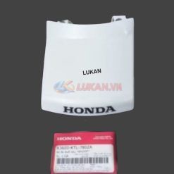 Nắp ốp võ nhựa đuôi, mu rùa xe WAVE ZX Trắng zin Honda 83600-KTL-780ZA