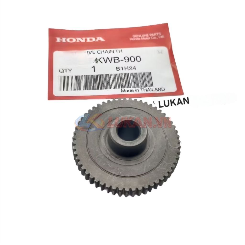 Bánh răng, nhông dĩa đề 2 tầng WAVE S110, RSX, BLADE, A110... khởi động zin 28130-KWW-740 - Ảnh 4