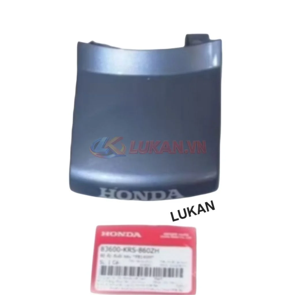 Nắp ốp võ nhựa đuôi, mu rùa WAVE ALPHA đời đầu Xám zin 83510-KEV-900YK - Ảnh 2